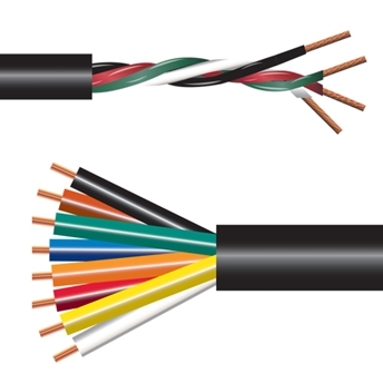 4 11 AWG CONDUCTOR SPKR SNAKE CBL / BLACK